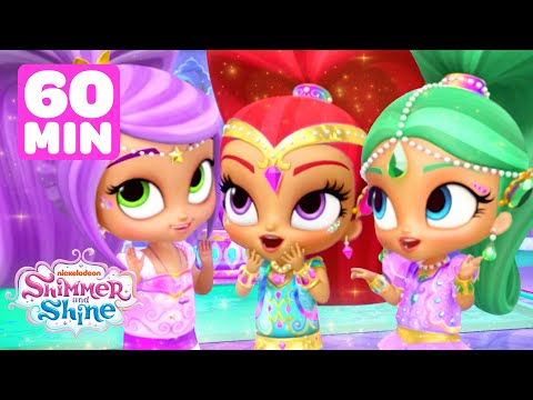 Shimmer & Shine's Magical HAIRDO, Meet Flitter Genies + More FULL Episodes! 🧚‍♀️ | Shimmer and Shine