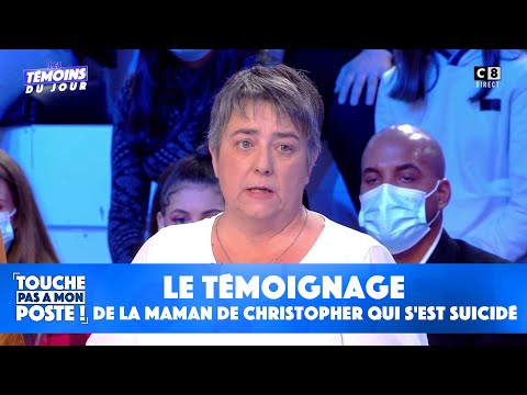 The testimony of Christopher's mother, who committed suicide following school bullying