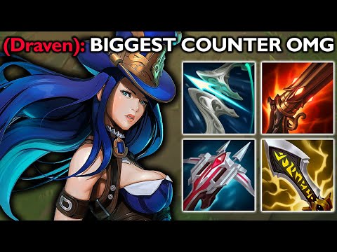 CAITLYN’S RANGE MAKES ENEMIES RAGEQUIT!