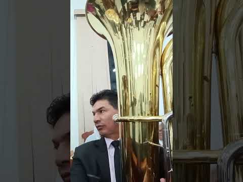 190  AMADOS NAO TEMAMOS, ENSAIO LOCAL EM GUAPOREMA NO PARANA#tuba #musicosccb #hinosccb 