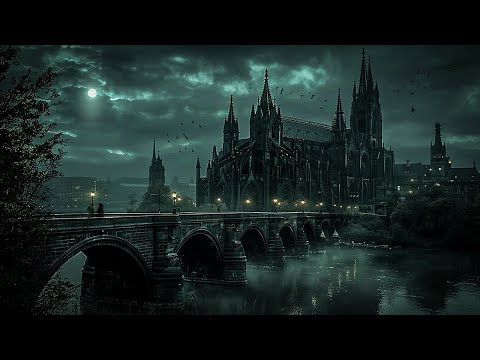 𝐂𝐚𝐭𝐡𝐞𝐝𝐫𝐚𝐥 𝐢𝐧 𝐭𝐡𝐞 𝐌𝐢𝐬𝐭 | 𝐃𝐚𝐫𝐤 𝐆𝐨𝐭𝐡𝐢𝐜 𝐀𝐦𝐛𝐢𝐞𝐧𝐜𝐞 𝐀𝐜𝐫𝐨𝐬𝐬 𝐭𝐡𝐞 𝐅𝐨𝐠𝐠𝐲 𝐁𝐫𝐢𝐝𝐠𝐞 | 𝐃𝐚𝐫𝐤 𝐀𝐜𝐚𝐝𝐞𝐦𝐢𝐚 𝐏𝐢𝐚𝐧𝐨 𝐟𝐨𝐫 𝐒𝐭𝐮𝐝𝐲