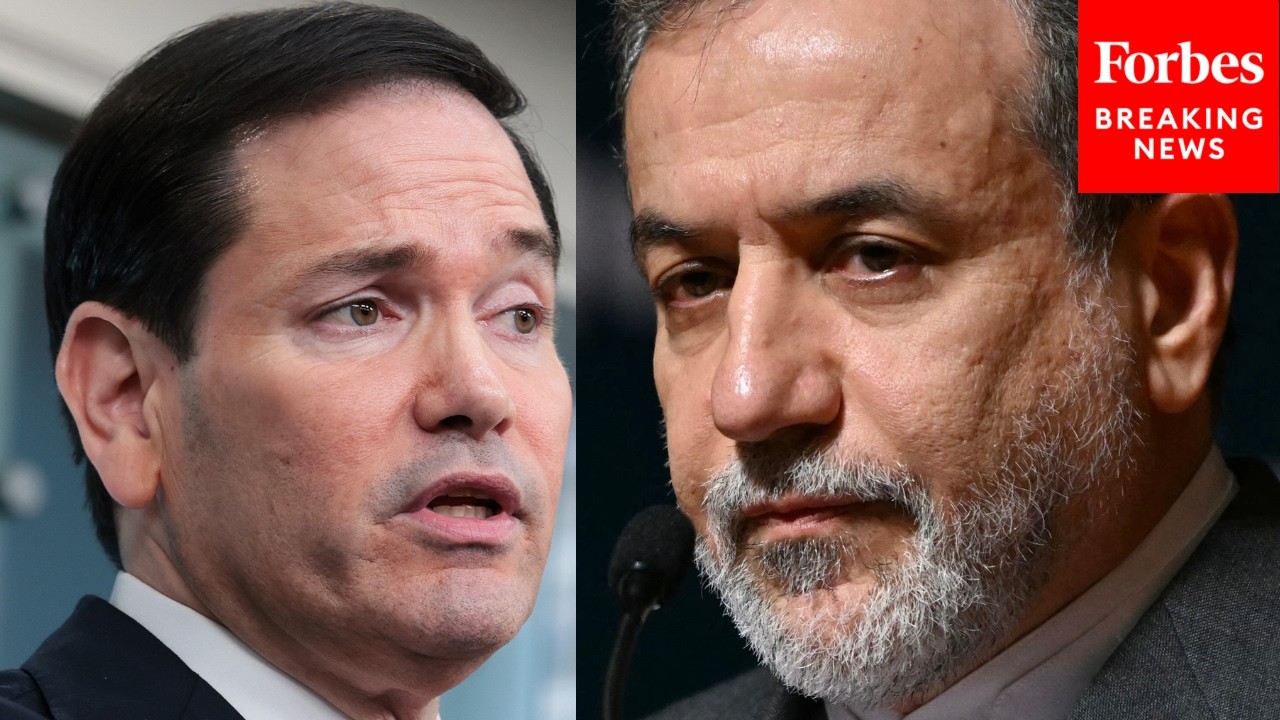 Video | Marco Rubio Asked For Reaction To Iran's Foreign Minister Visiting China