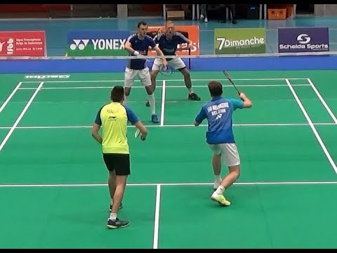 Men's doubles final Belgian ch'ps 2019
