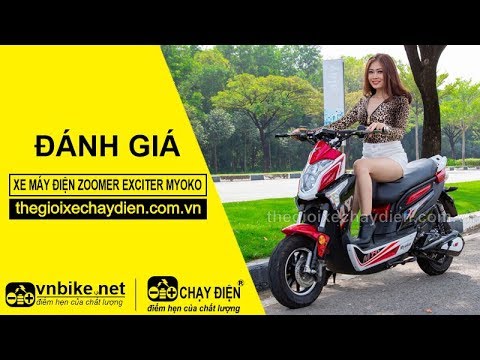 Đánh giá xe máy điện Zoomer Exciter Myoko