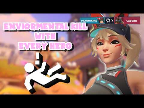I Got an Environmental Kill With EVERY Hero in Overwatch