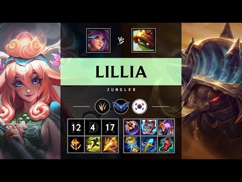 Lillia Jungle vs Rammus - KR Diamond Patch 25.S1.2