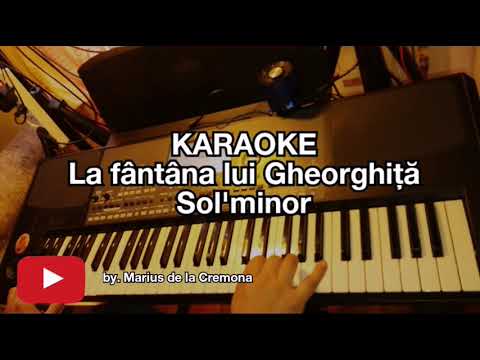 La fântâna lui Gheorghiță - KARAOKE