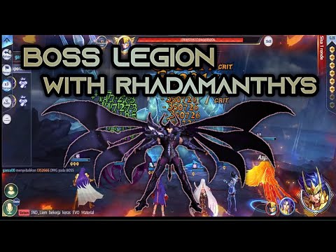 BOSS LEGION WITH RHADAMANTHYS - SAINT SEIYA AWAKENING