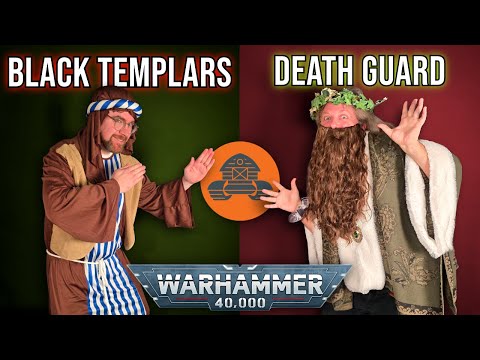 Black Templars vs Death Guard | Warhammer 40,000 Battle Report