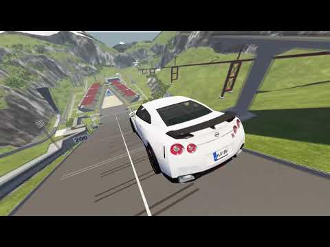 Cars Vs Chains | Cars Jumping With Giant Ramp | Big Ramp Jumps With Expensive Cars #9 - BeamNG.Drive