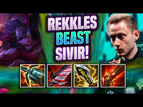 REKKLES IS A BEAST WITH SIVIR! - KC Rekkles Plays Sivir ADC vs Jhin! | Preseason 2022