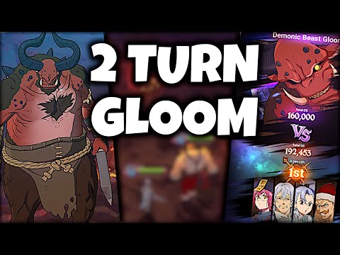 THIS TEAM EASILY 2 TURNS DEMONIC BEAST GLOOM !! - Seven Deadly Sins: Grand Cross