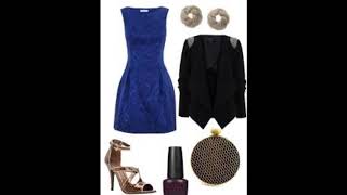 Como combinar un vestido azul/How to combine a blue dress