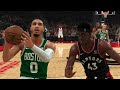 NBA 2K21 Gameplay - Boston Celtics vs Toronto Raptors Full Game - NBA 2K21 PS4