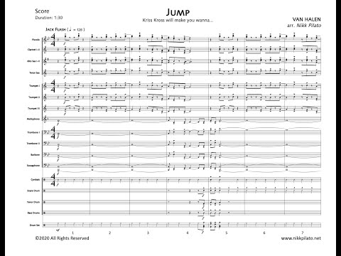 Jump - Van Halen (Marching Band Arrangement)