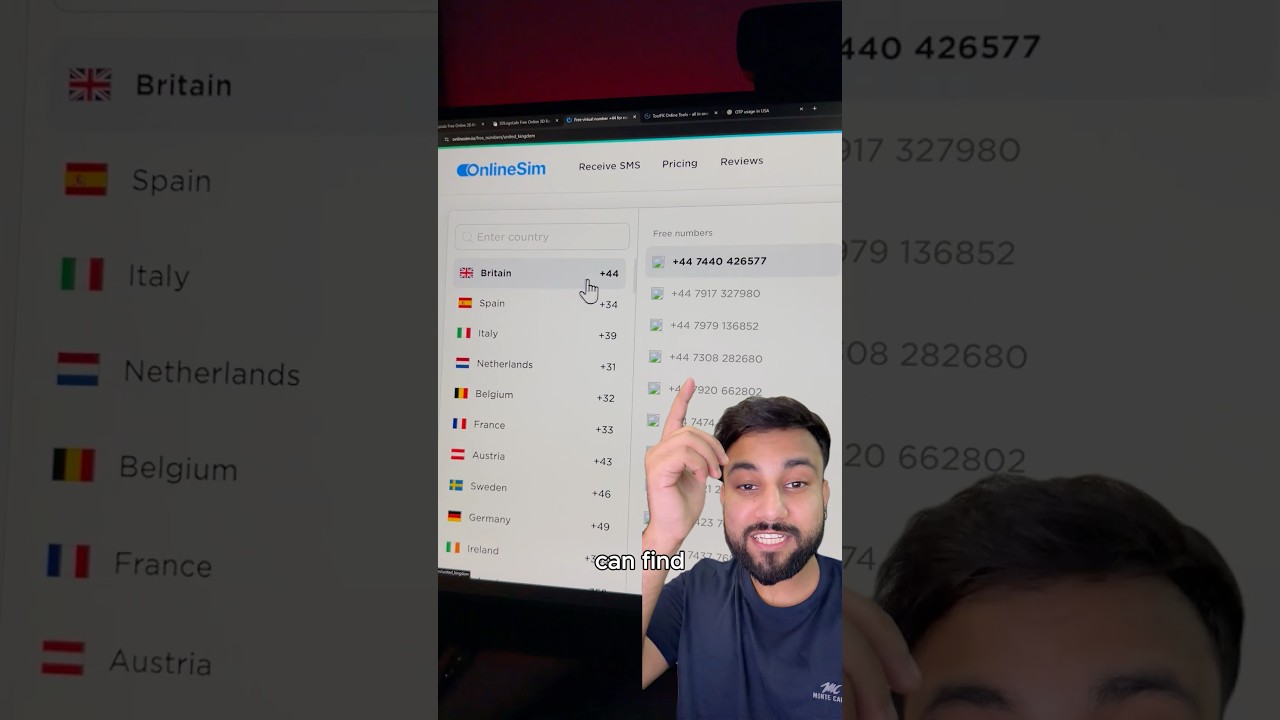 How to get Disposable Virtual Phone Numbers & Sim #ai