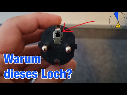 Warum hat der Schukostecker ein Loch? Weiß keiner!