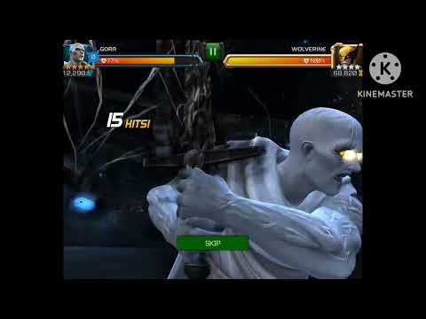 ROL WOLVERINE NO MATCH FOR BUFFED GORR. ABSOLUTELY NUKES REGEN!!!!!