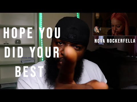 TWIGGA HOPES YOU ALL DID YOUR BEST - Nova Rockafeller - "DID YOUR BEST"(REACTION)