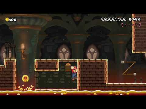 Meteors in the castle  [Gio22] by Gio22 - Super Mario Maker - No Commentary 1bv