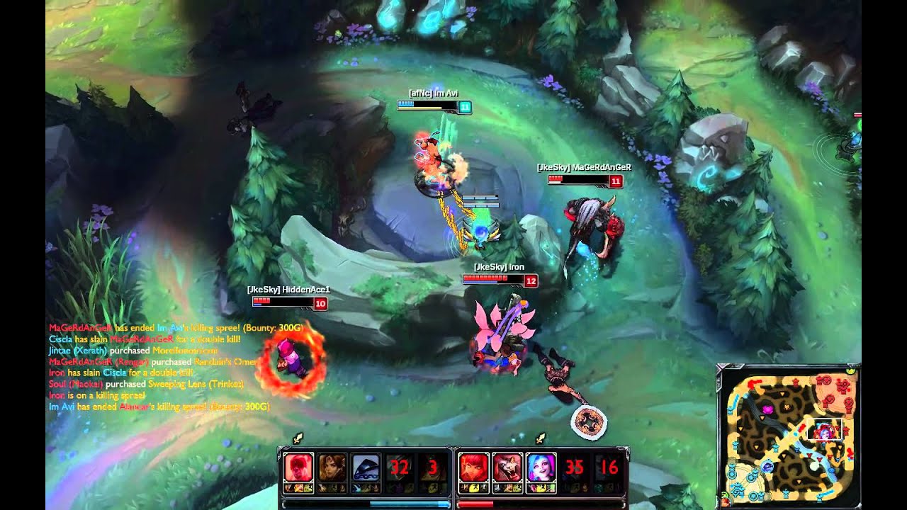 Liên Minh Huyền Thoại: Leesin một mình rỉa từng em một