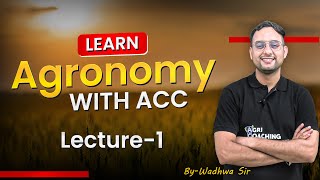 FREE CLASSES: Agronomy-1 | English Medium I Classification of Crops-I | Agri Coaching Chandigarh