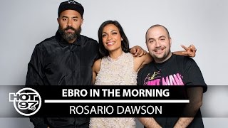 Rosario Dawson Reminisces  on Sex Scenes As A Virgin & Talks Double Standards in Hollywood