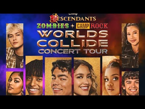Descendants zombies camp rock worlds collide tour fall 2026 trailer 