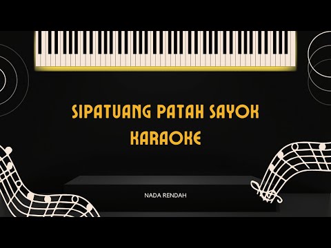 (HQ) Karaoke Lagu Sipatuang Patah Sayok - Nada Rendah | Fai Music
