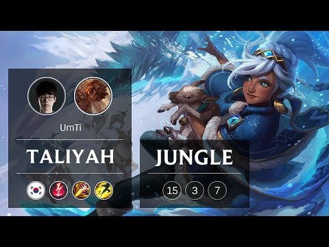 Taliyah Jungle vs Camille - KR Challenger Patch 8.24