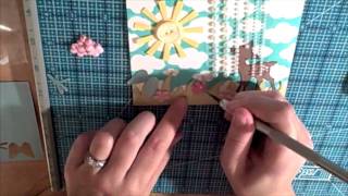 lawn fawn cards: Oh my dear, my shutters are shabby! Making a card and BLOG CANDY!