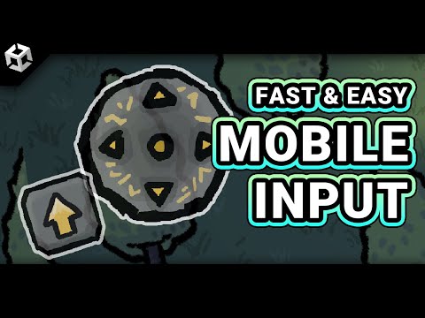 Mobile input/touch control for your Unity game