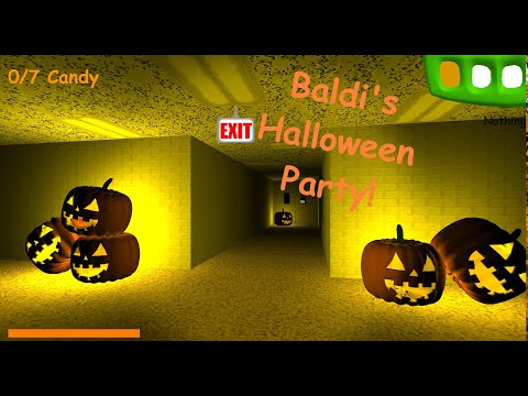 Baldi's Basics (Decompiled Edition) Halloween Version! | Baldi's Basics Mod!