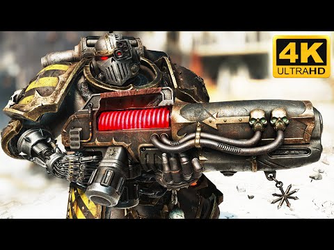 NEW IRON WARRIORS CHAMPION! Chaos Havoc vs Tyranids - Warhammer 40k: Space Marine 2 (4K, Mod)