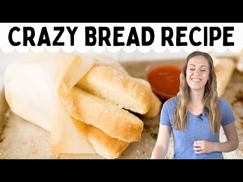 Crazy Bread Breadsticks-  The BEST Copycat Homemade Little Caesars Breadsticks