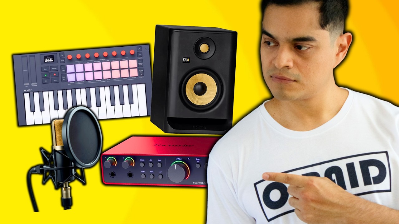 Qué equipo necesitas de VERDAD para tu Home Studio