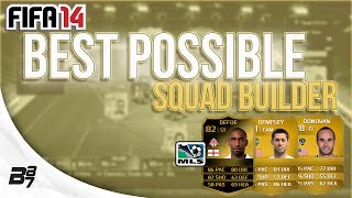 BEST POSSIBLE MLS TEAM! w/ IF DEFOE | FIFA 14 Ultimate Team Squad Builder