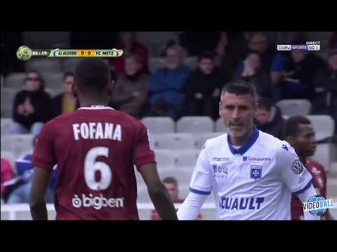 Mamadou Fofana against Aj Auxerre
