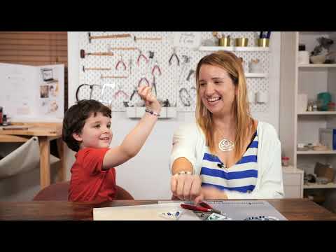 Make a Stretchy Elastic Bracelet - Jewellery Making for Kids and Adults - DIY