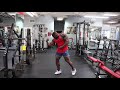 IFBB Pro Bodybuilder Off Season Posing Practice