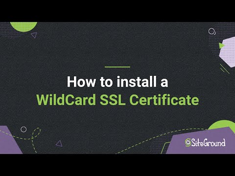 How to install free SSL Let s Encrypt certificate in Site Tools Website Security Tutorial