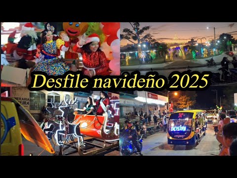 Desfile navideño 2025 en San Benito Petén Guatemala Martha y su Familia#comida #nature #food 