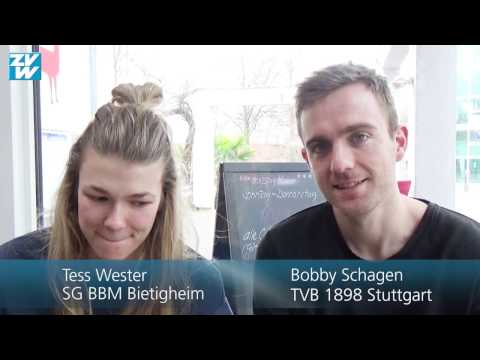Handballer-Pärchen: Tess Wester und Bobby Schagen