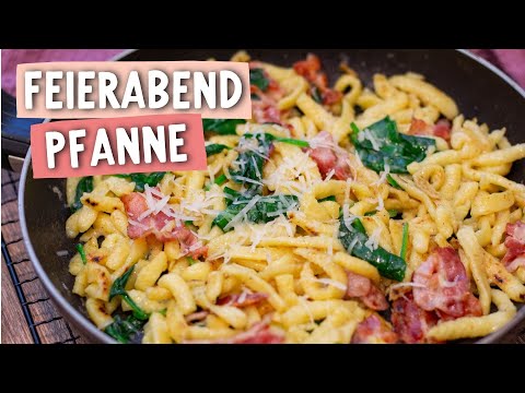 10-minute spaetzle pan for after work