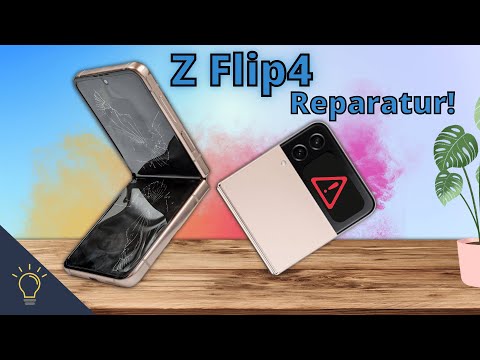 Samsung Galaxy Z Flip4 zeigt nichts mehr an! So reparierst und wechselst du das Display selbst.