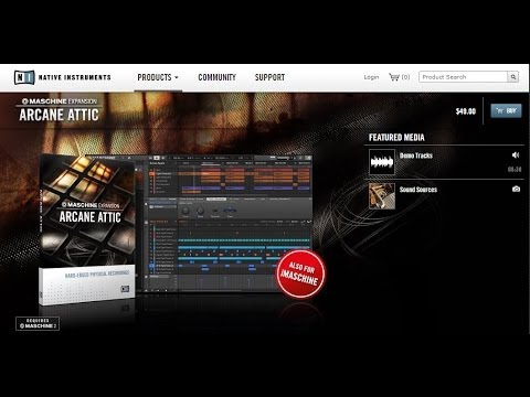 Maschine Packs: Native Instruments Arcane Attic expansion review