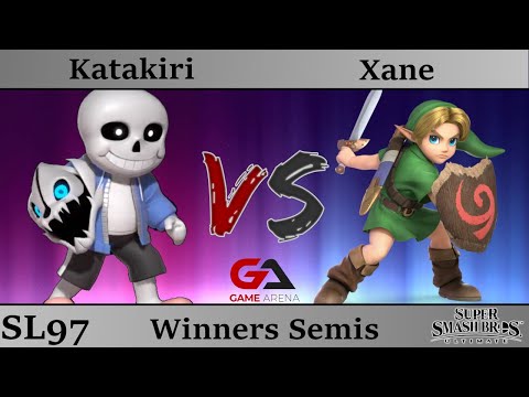 SmashLAN'd 97 - Winners Semis: Katakiri (Sans Mii Gunner) vs Xane (Young Link)