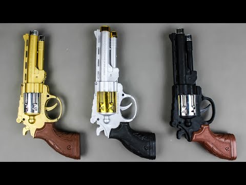 Box of Toy Gun !! Realistic 1:1 Scale .45 ACP Bulldog Revolver Toy ! Rubber Bullet Toy Pistol Prop