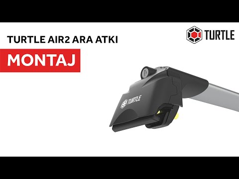 фото turtle turtle air 2 поперечки 0 автобагажник. багажник на крышу. серый и чёрный цвет 0