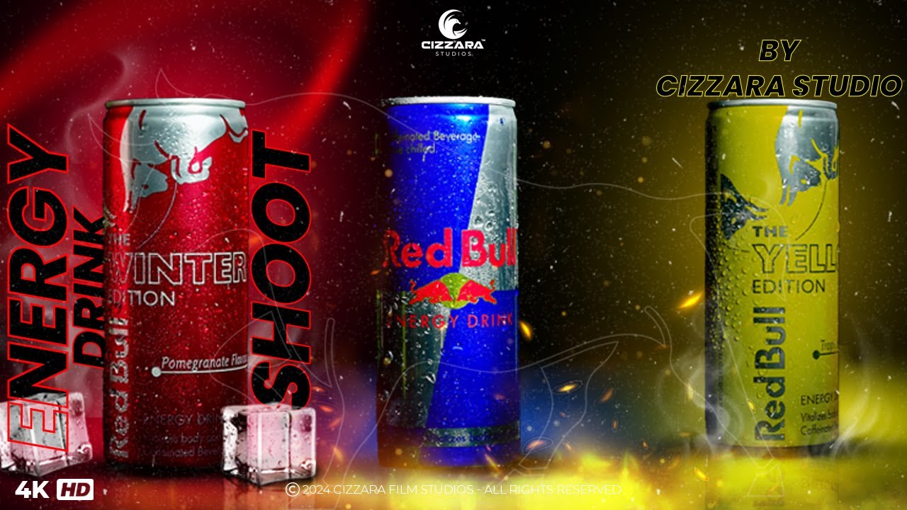 Commercial Video Production for Energy Drink | Reb bull | Cinematography | Product Video | 2024